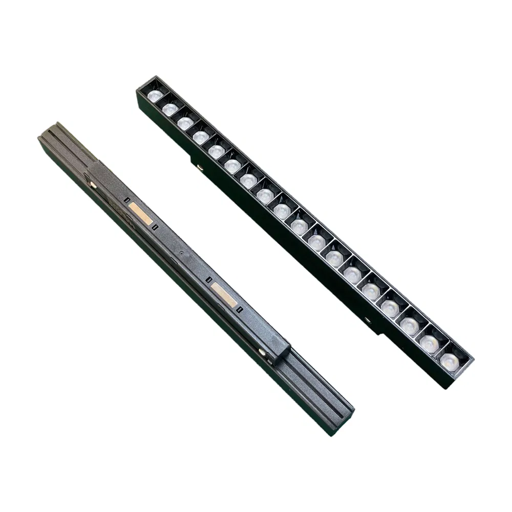 24W Low Voltage 48V Linear Magnetic Track Light for Indoor Decorating
