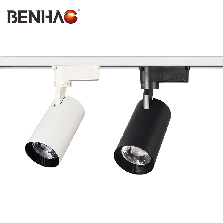Factory High Light Efficiency Energy Saving 12W LED Track Light Adjustable Indoor Spotlight
