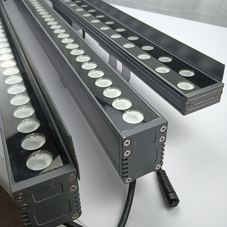 Professional Outdoor Facade Building Exterior Lighting IP65 Waterproof Dmx 512 Led Strip Pixel bar Linear Led Wall Washer Light