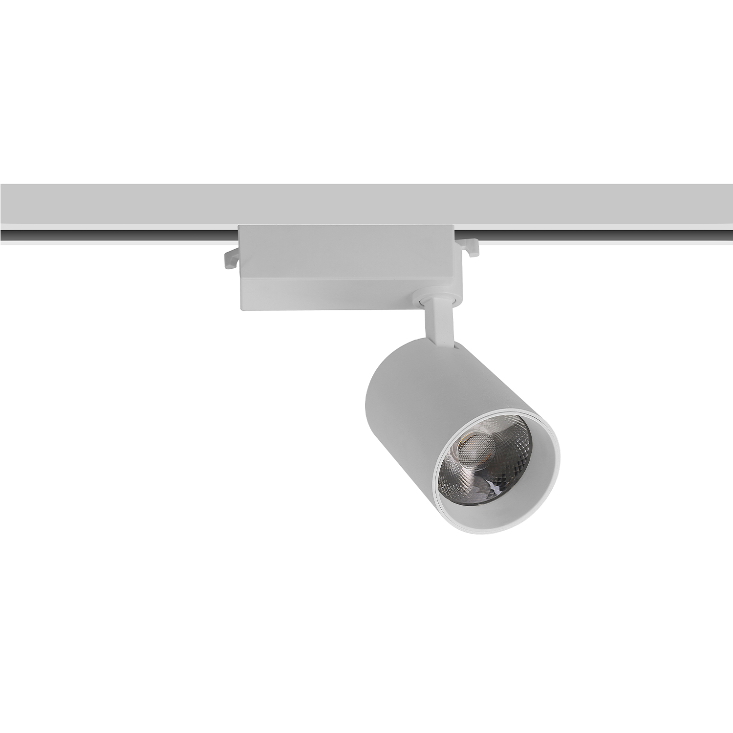 50W Adjustable Moving Head Spot COB LED Track Light Adjustable Aluminum LED Track Spotlight Commercial Track Lighting