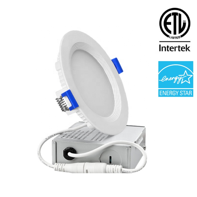 Wholesale Price Recessed Lighting Downlight Smart Ceiling Led CCT 12W Baffle Slim Panel Recessed Lights Lamp