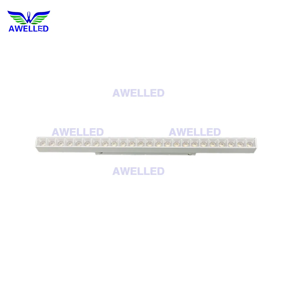 24W Low Voltage 48V Linear Magnetic Track Light for Indoor Decorating