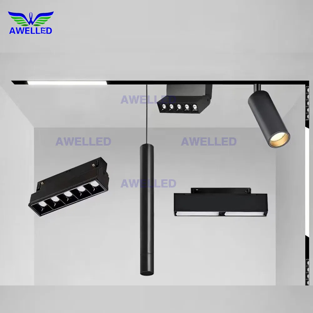 Adjustable 18W Magnetic Linear Track Light with Intelligent Control