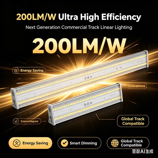 LED Linear Track Light for Supermarket