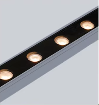 Anti-dazzle Grille AC220V IP65 Linear Building Facade Light LED Wall Washer for Outdoor Architectural Lighting
