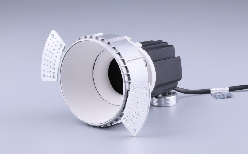 Module European Win Adjustable Mr16 Gu10 Anti Glare Downlight Aluminium Recessed Led Downlight Indoor Trimless Gu10 Spotlight