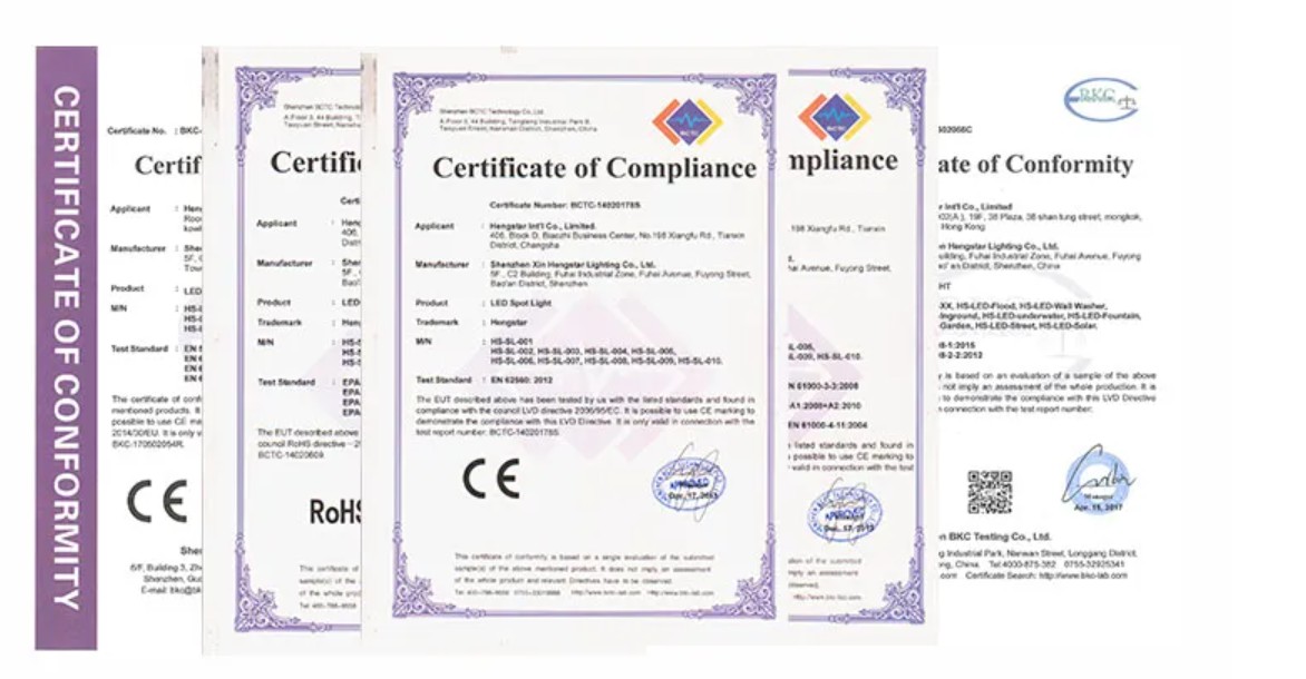 Certification