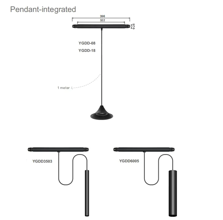 48V Super Slim Surface Magnet Track Linear Ceiling Pendant Lamp LED Magnetic Track Light
