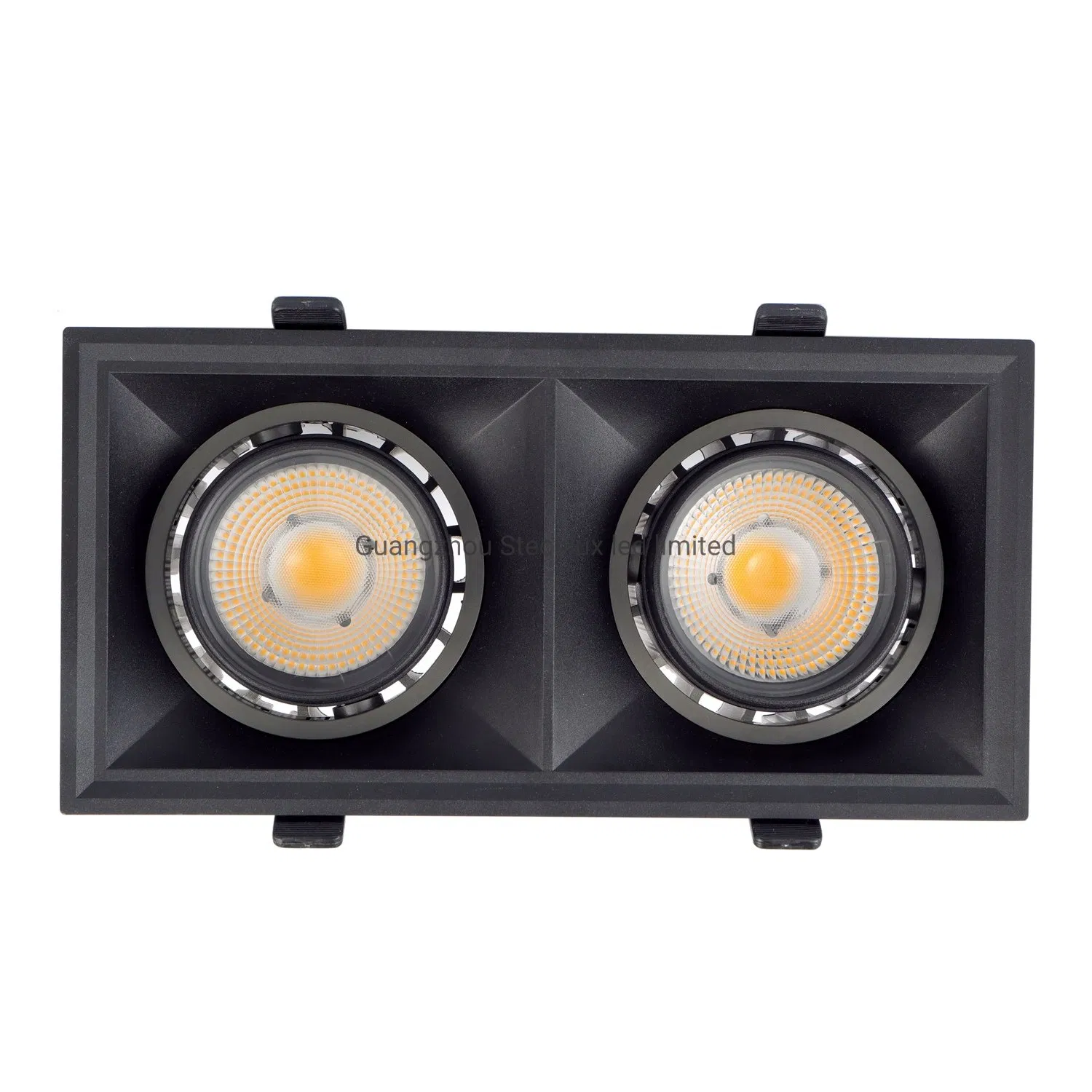 Recessed LED Spotlight 2*20W Trimless Rectangular Downlight