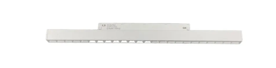 24W Low Voltage 48V Linear Magnetic Track Light for Indoor Decorating