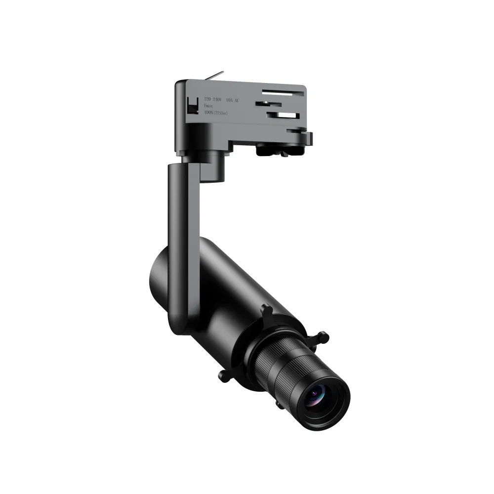 LED Track Light Projector, Shapeable Focus Beam, Adjustable Spotlight
