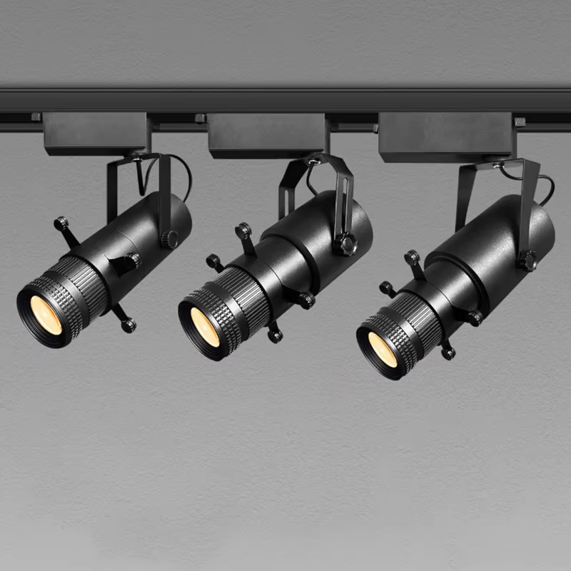 Professional 30W LED Museum Track Spotlight: Adjustable Precise Beam for Art