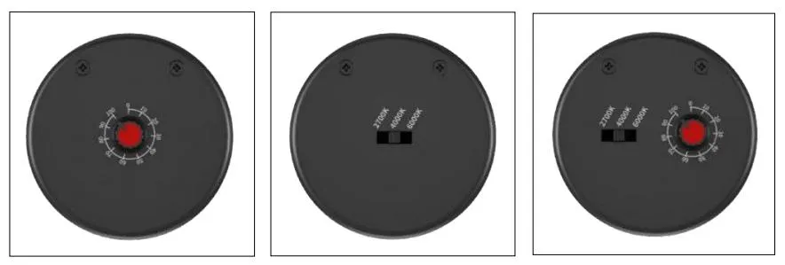 DIP switch control function layout