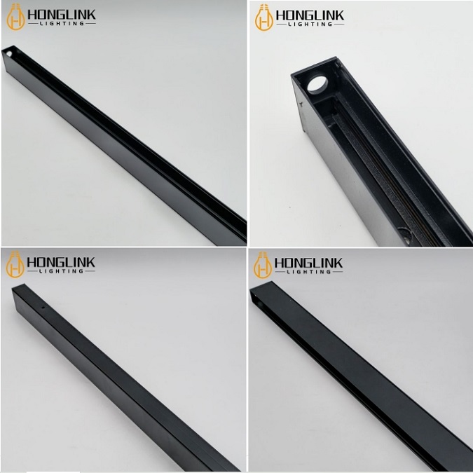 High Quality Indoor Track Lighting Modern Adjustable LED Spot Track Lights Ceil Surface Recessed Mounted Rail Aluminum
