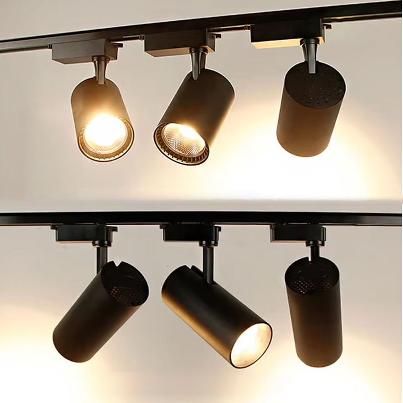 Commercial Track Light Cob 20W 30W Spot Lights Led Linear Track Spotlight System