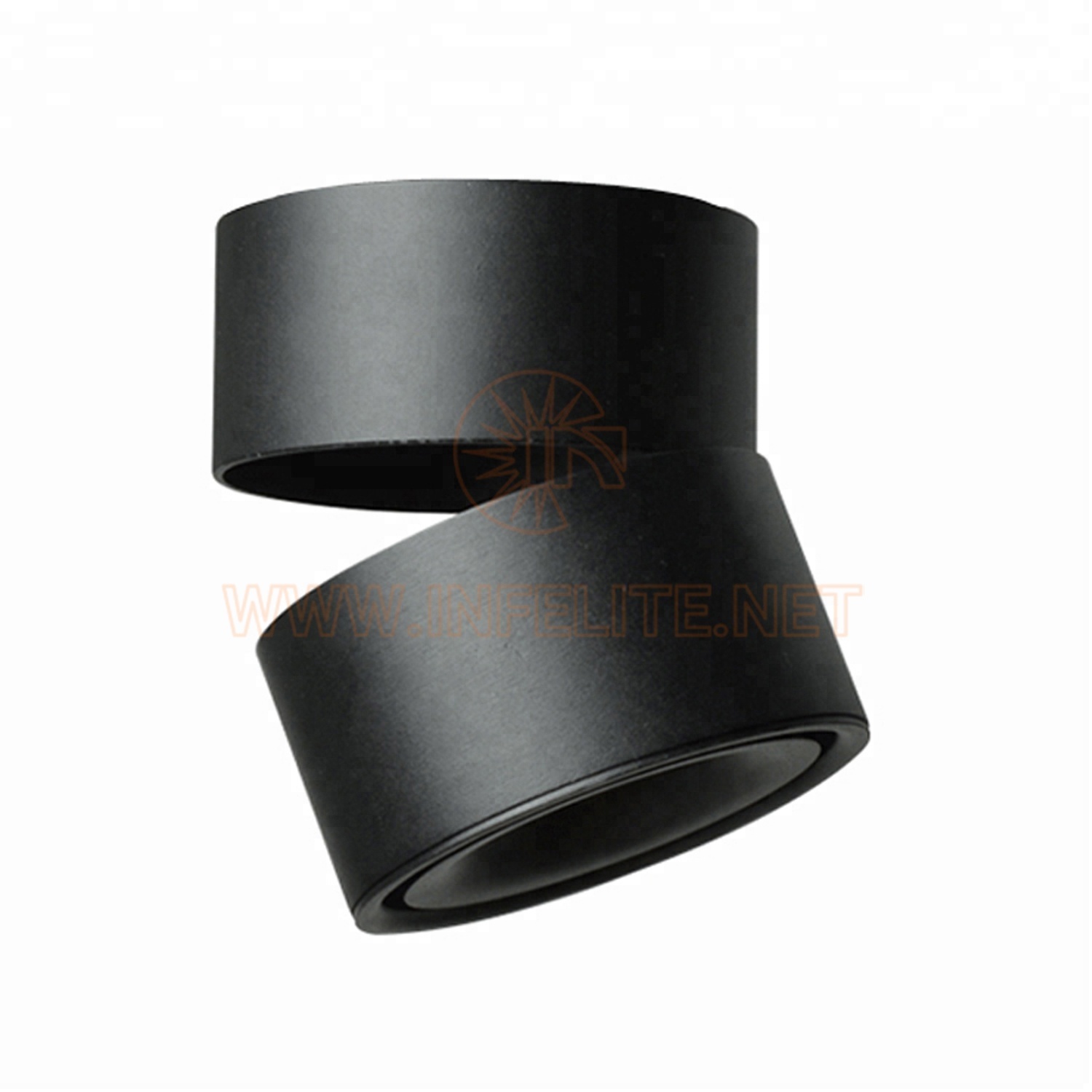 IN-TL122 Folding 360 Adjustable Store Spotlight COB 5W 7W 10W 12W 15W 20W 30W LED Track Light Surface Mounted Ceiling Downlight