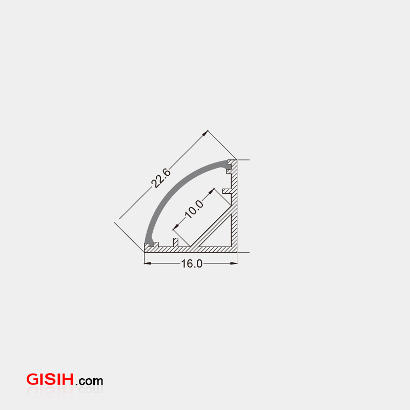 Commercial Office Wall Ceiling Light for Pendant Light for Linear Strip Lighting System Recessed Linkable LED Linear Light