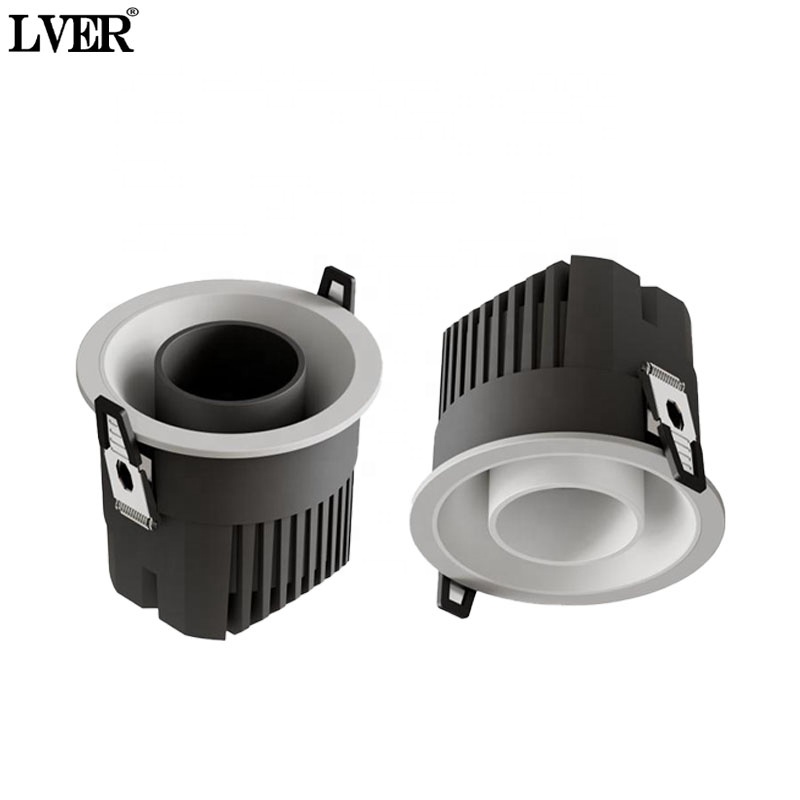 Led (light-emitting Diode) Deep Anti-dazzle Downlight Embed Deep Cup Ceiling Downlight Full-spectrum 95 Display Eye protection