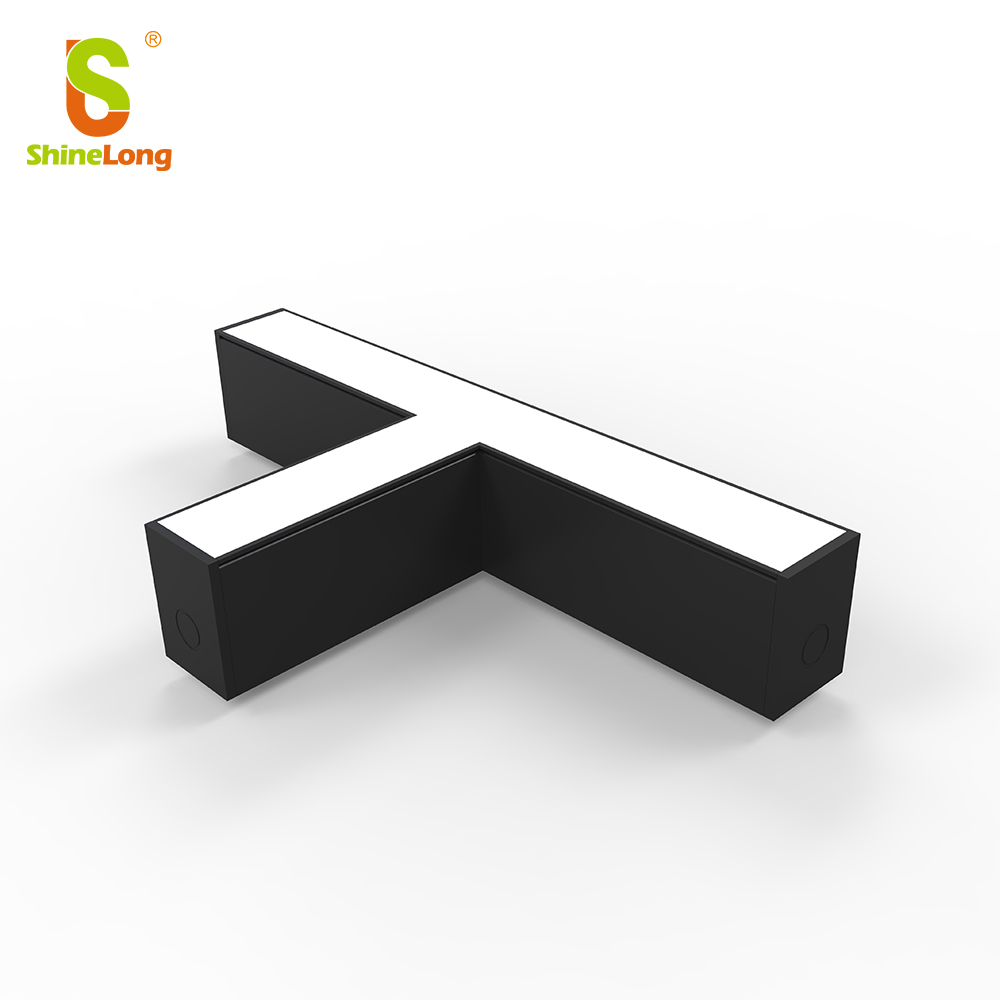 New Arrival 140lm/W Wattage CCT Adjustable Led Suspended Linear Light LED Architectural Linear Light Seamless Connection