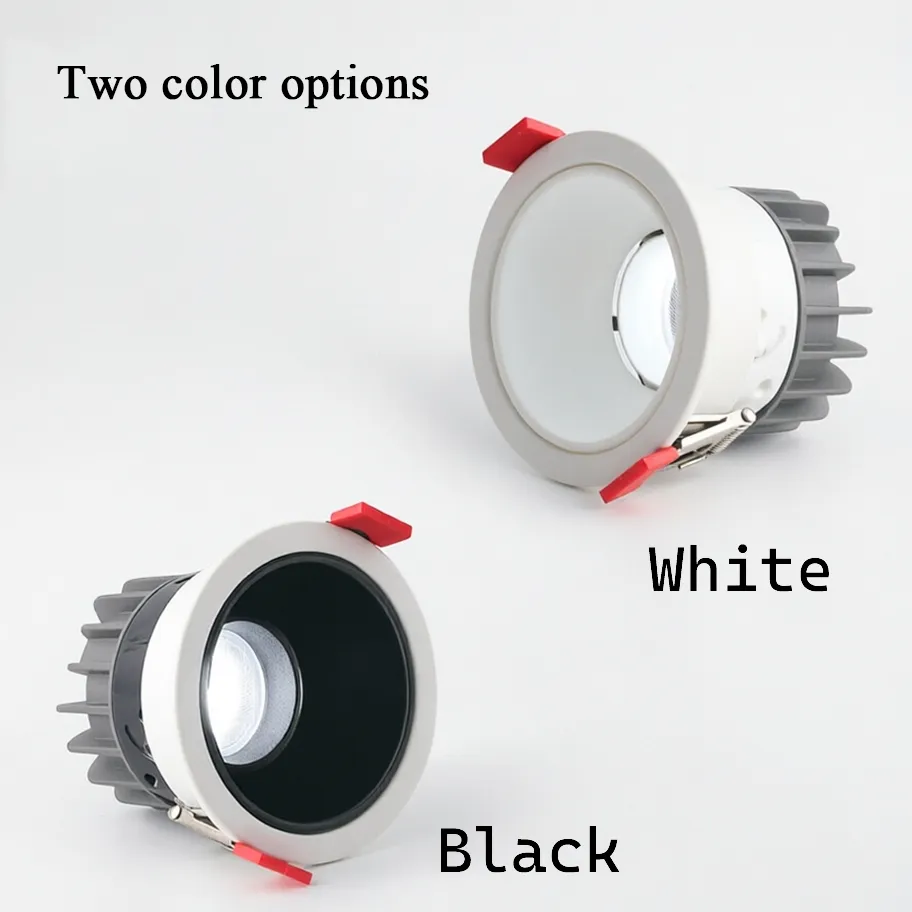 Spotlight 7W LED Indoor Dimmable Adjustable Tiltable High CRI Swivel CE RoHS COB Downlight