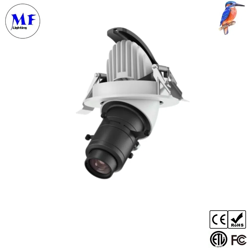 10W 28W High CRI LED Shapeable Track Spot Light with Magnetic Contour Smart CCT DIP Dimming UV Color Fliter for Cultural Heritage Sculpture Exhibition