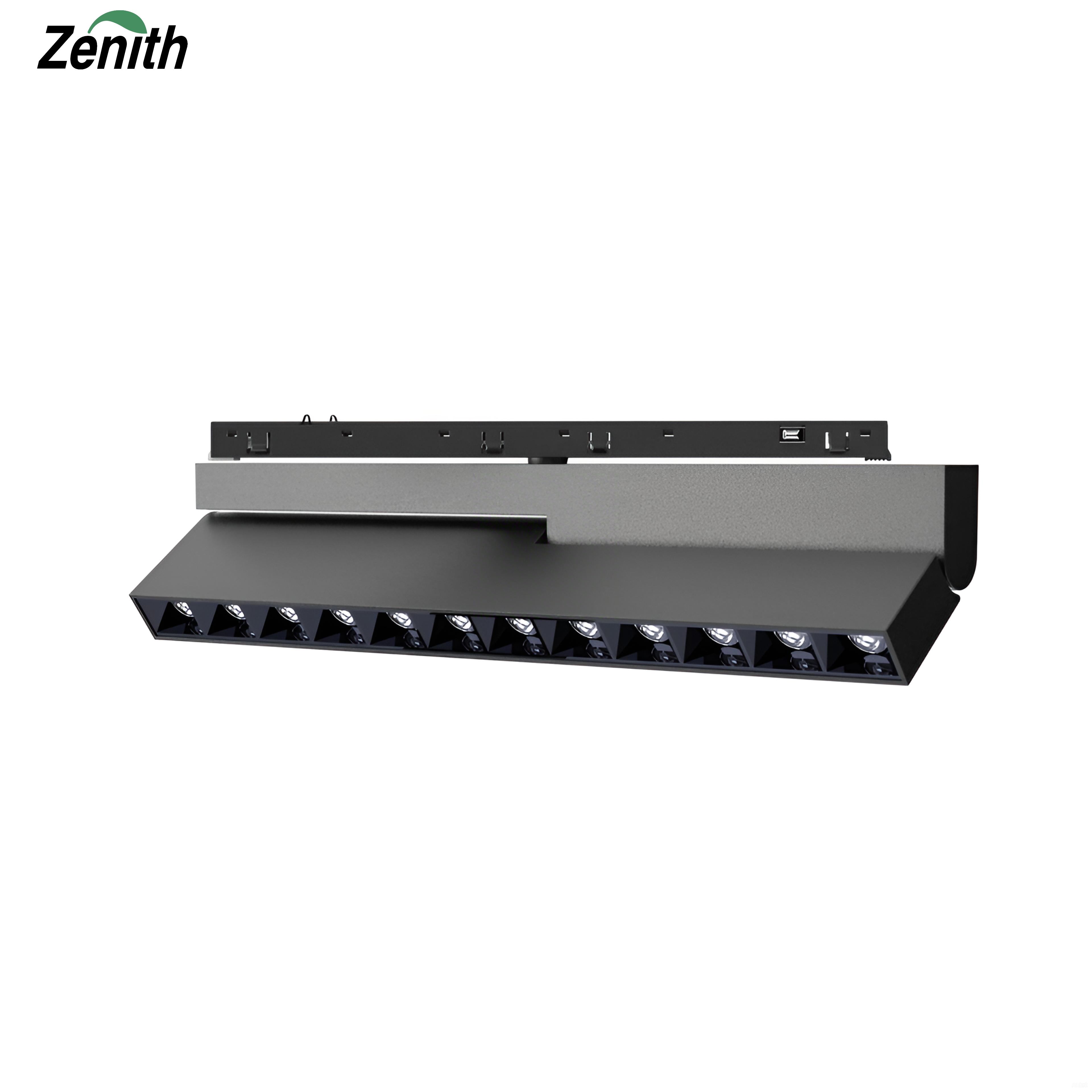 Smart Ultra-thin Floodlight for Living Room Lighting Without a Main Light, 11mm Magnetic Track Grille Light