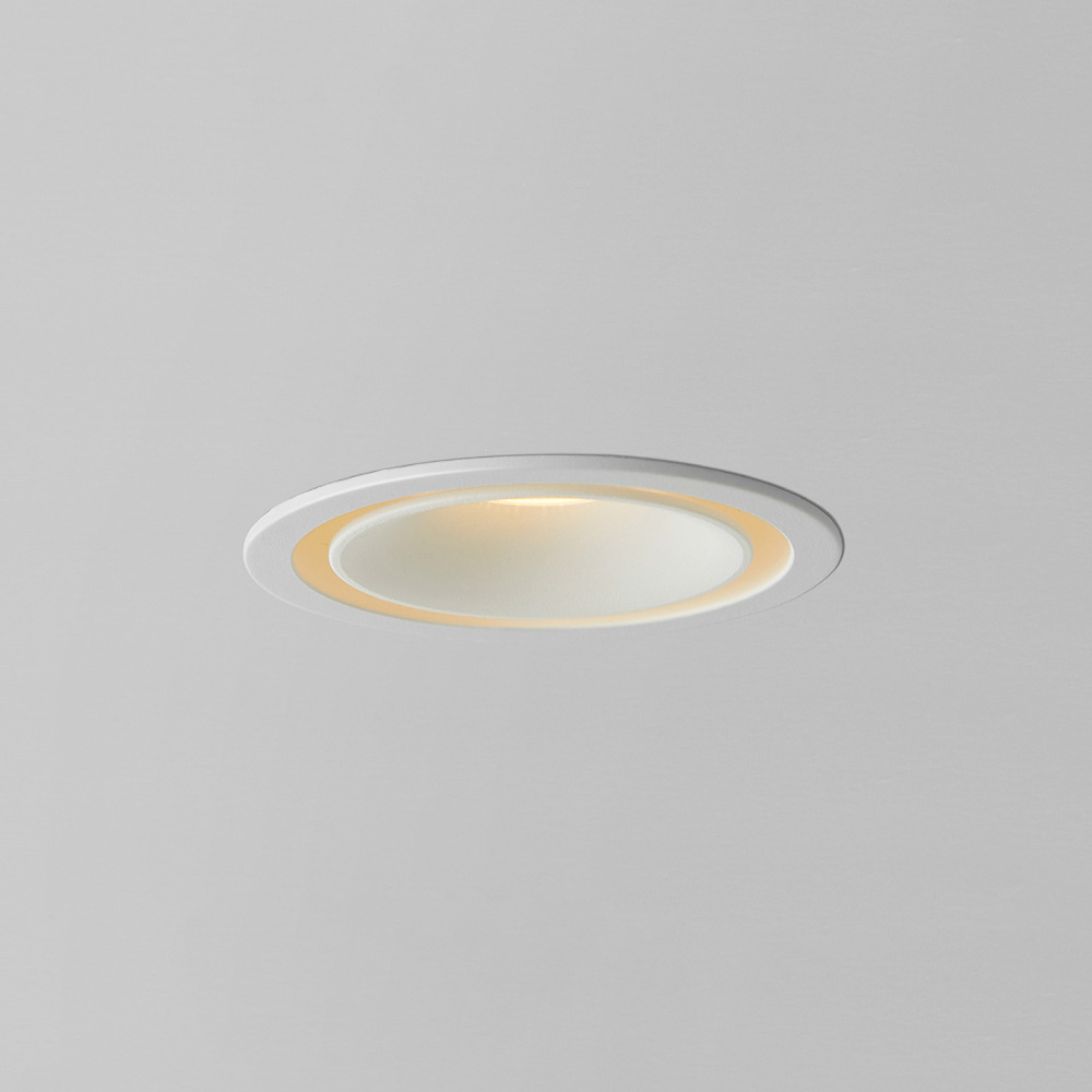 Deep Recessed Modern Deco Halo Ring Downlight