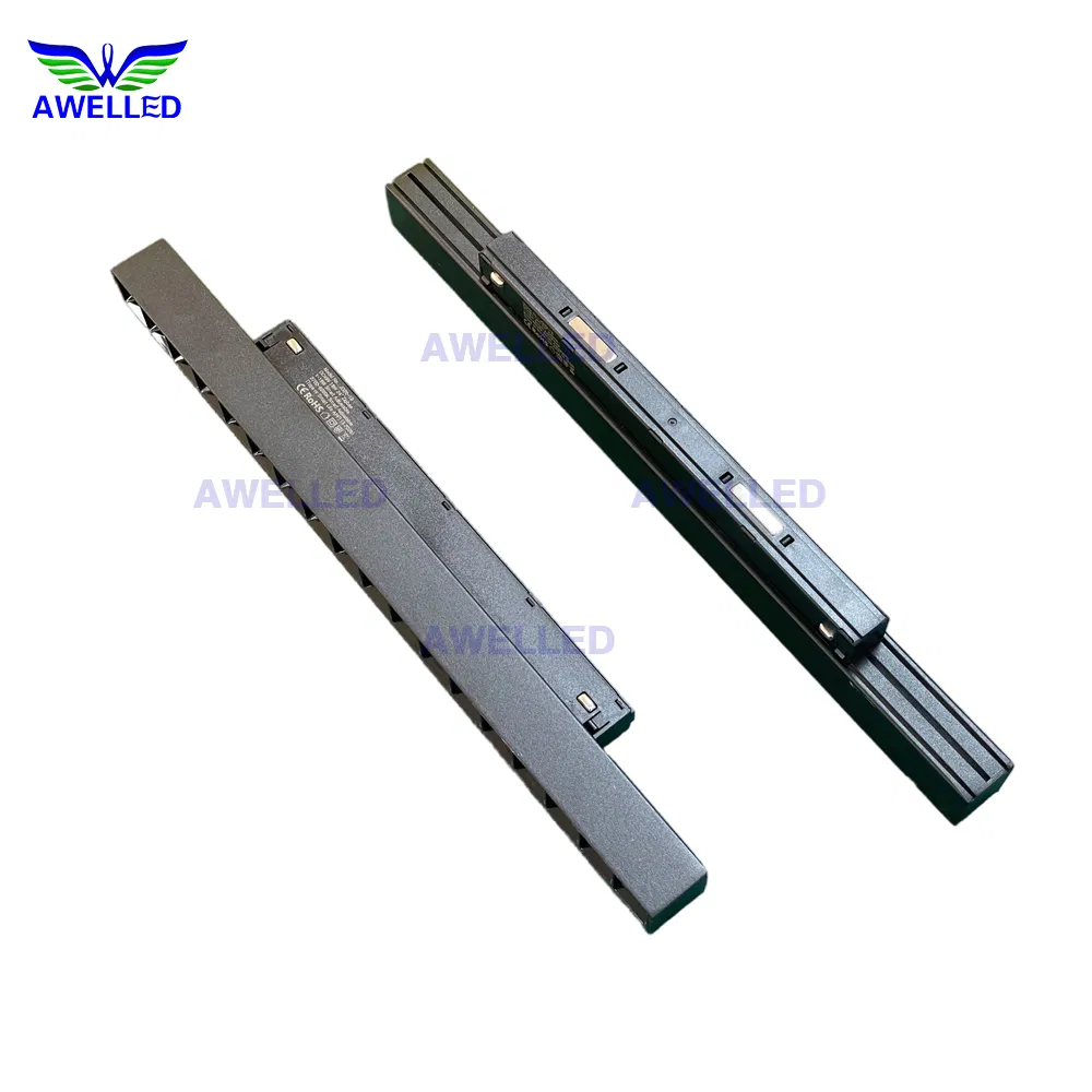 24W Low Voltage 48V Linear Magnetic Track Light for Indoor Decorating