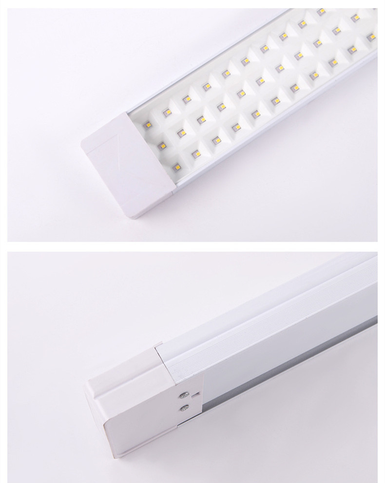Commercial Office Lighting Fixtures LED Linear Light Purification Lamp