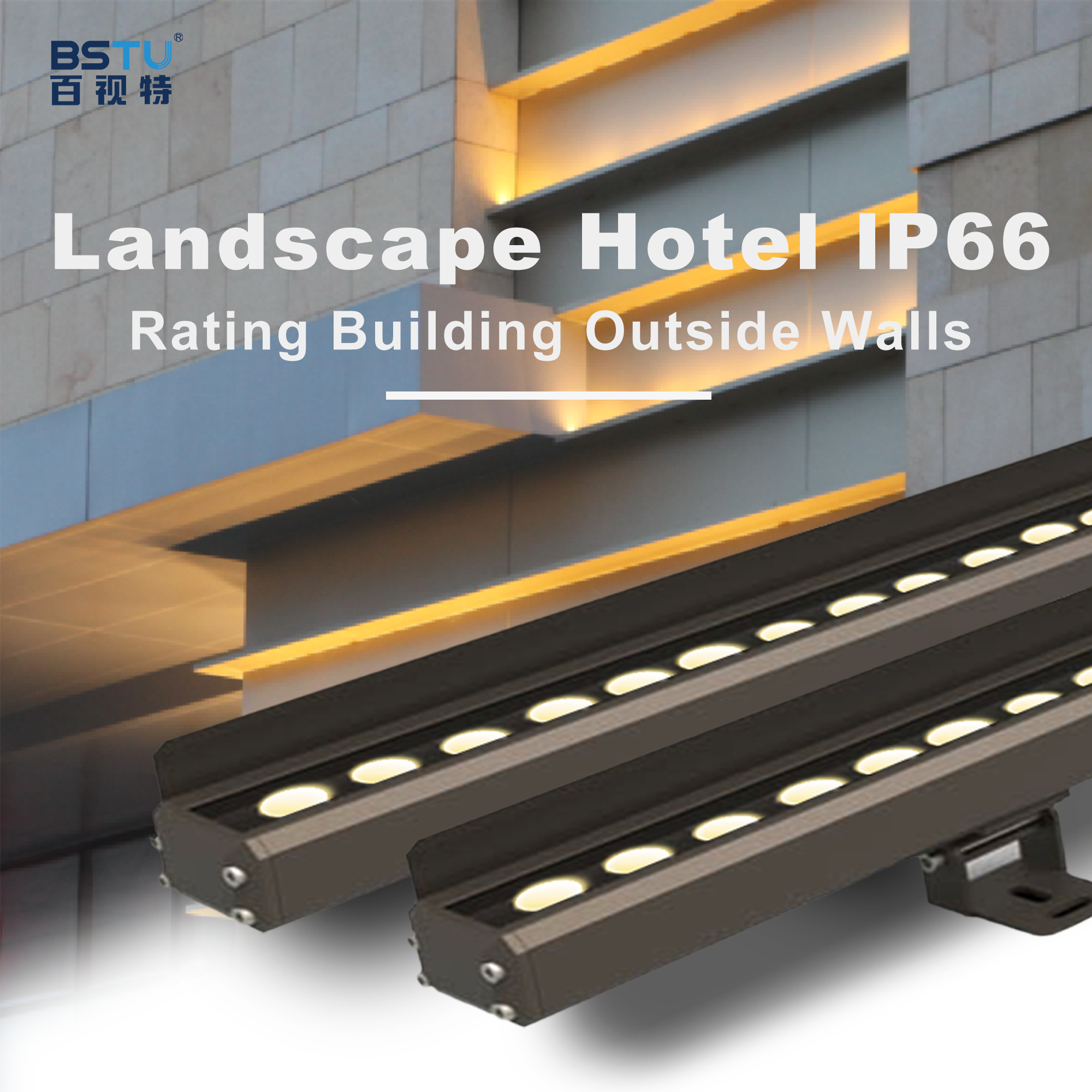 Facade Lighting Solution Design RGB Color Changeable Architectural Lighting Led Linear Wall Washer Light