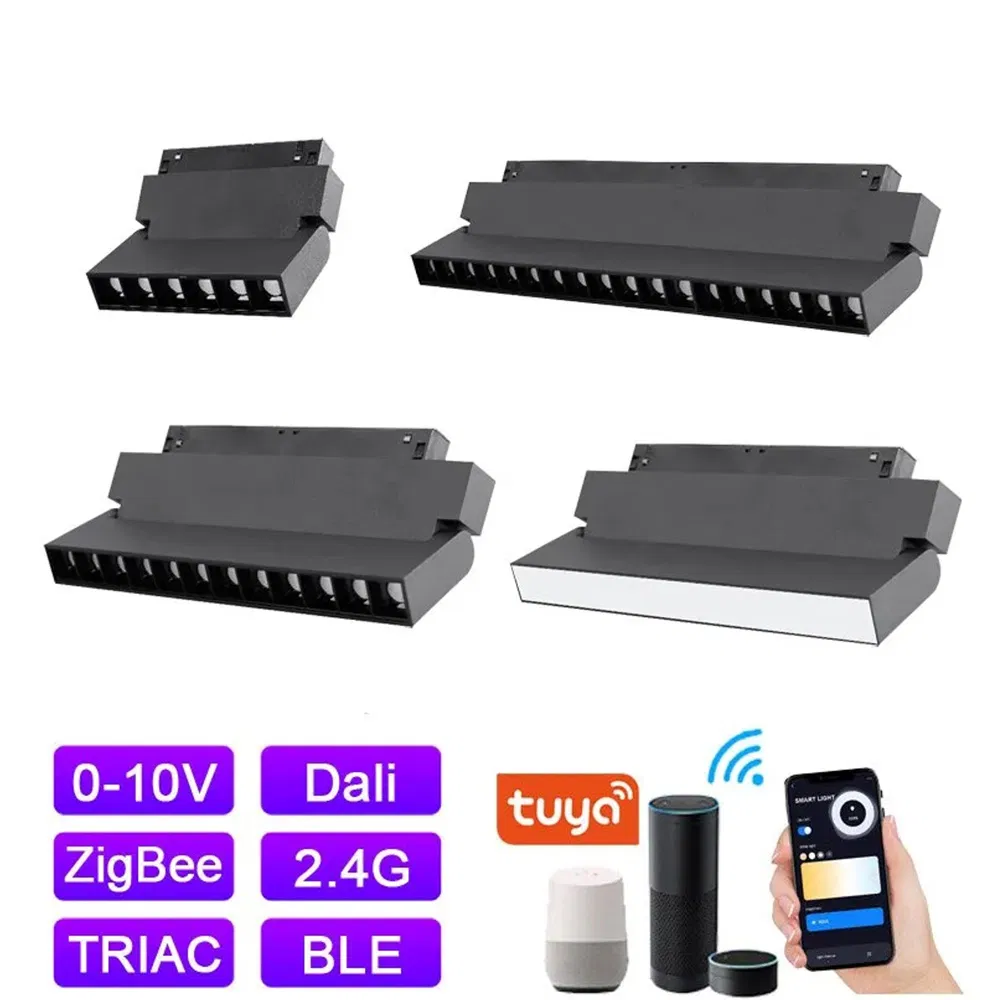 Adjustable 18W Magnetic Linear Track Light with Intelligent Control