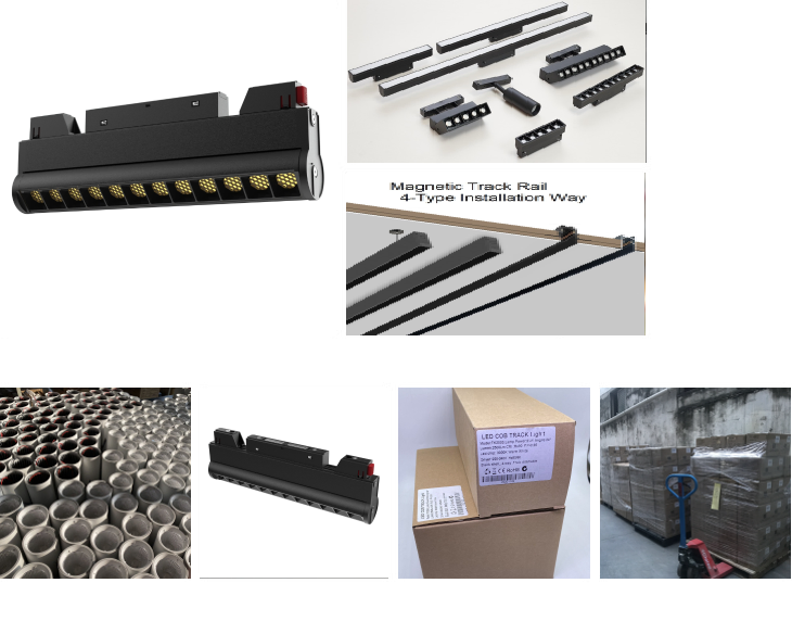 Linear Magnetic Track Light Flood LED 48V Linear Lights