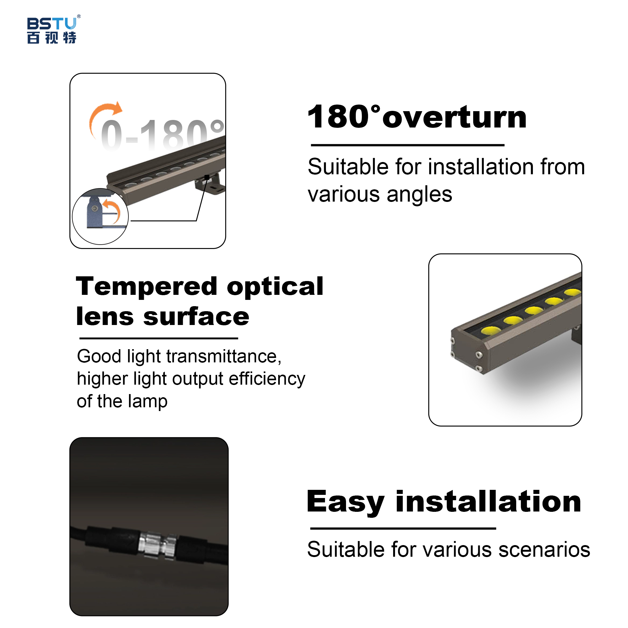 Facade Lighting Solution Design RGB Color Changeable Architectural Lighting Led Linear Wall Washer Light