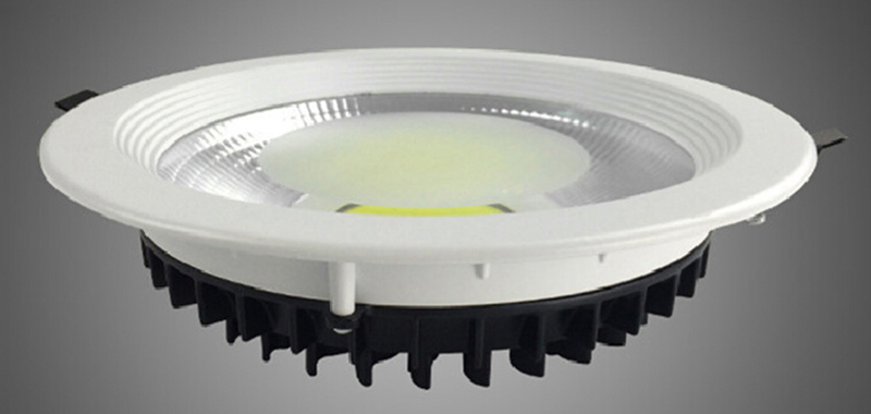 Anti Glare COB Trimless Recessed Hotel 10W 20W 30W LED Ceiling Down Light