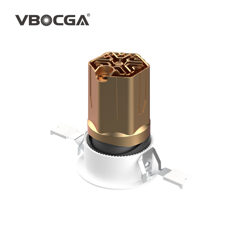 [Ra>95 Deep Anti-glare] Honeycomb Recessed Downlight Deep Aluminum Home Office Project Grade Dialux Support