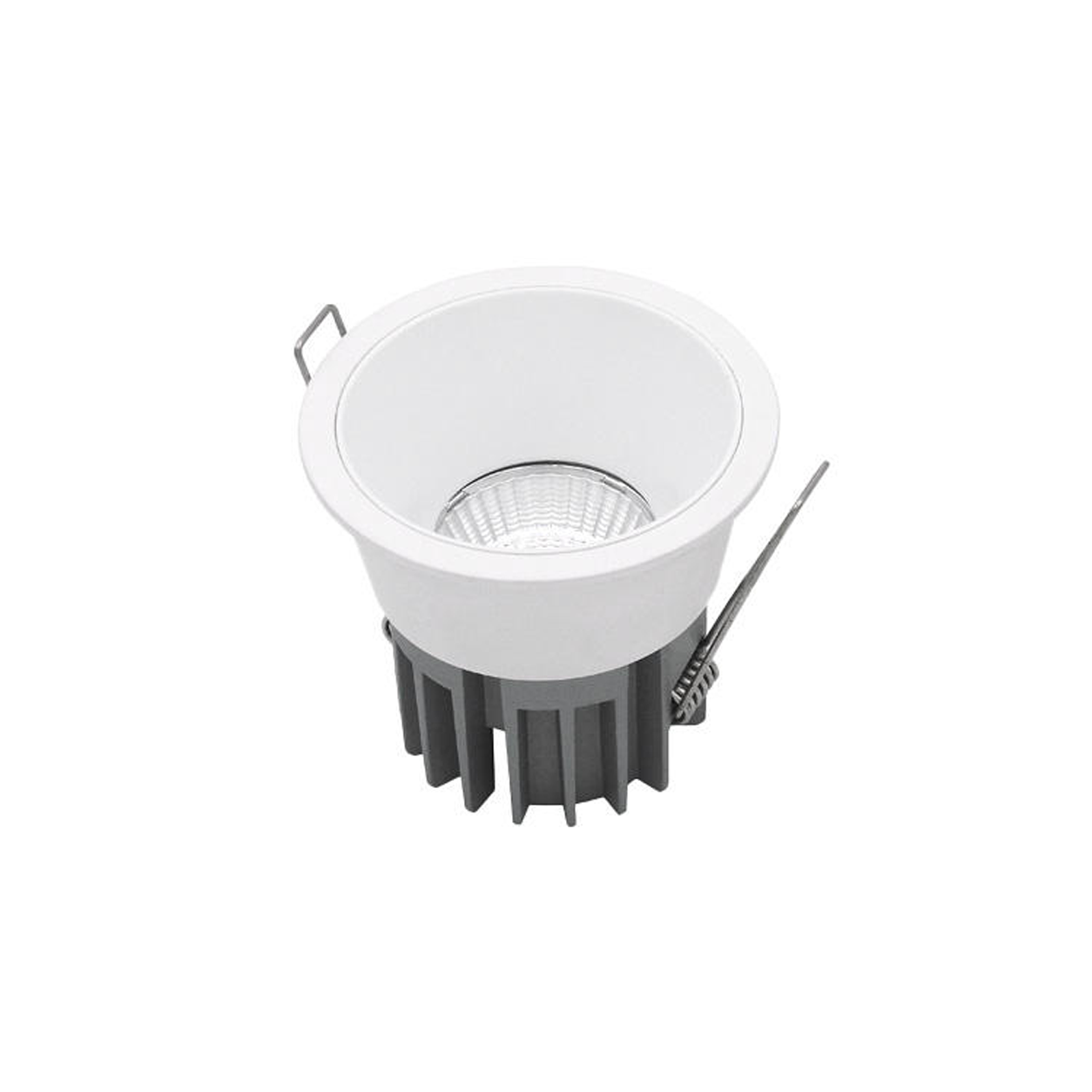 10W Anti-glare Trimless Aluminum LED Downlight Modern Lighting Solution