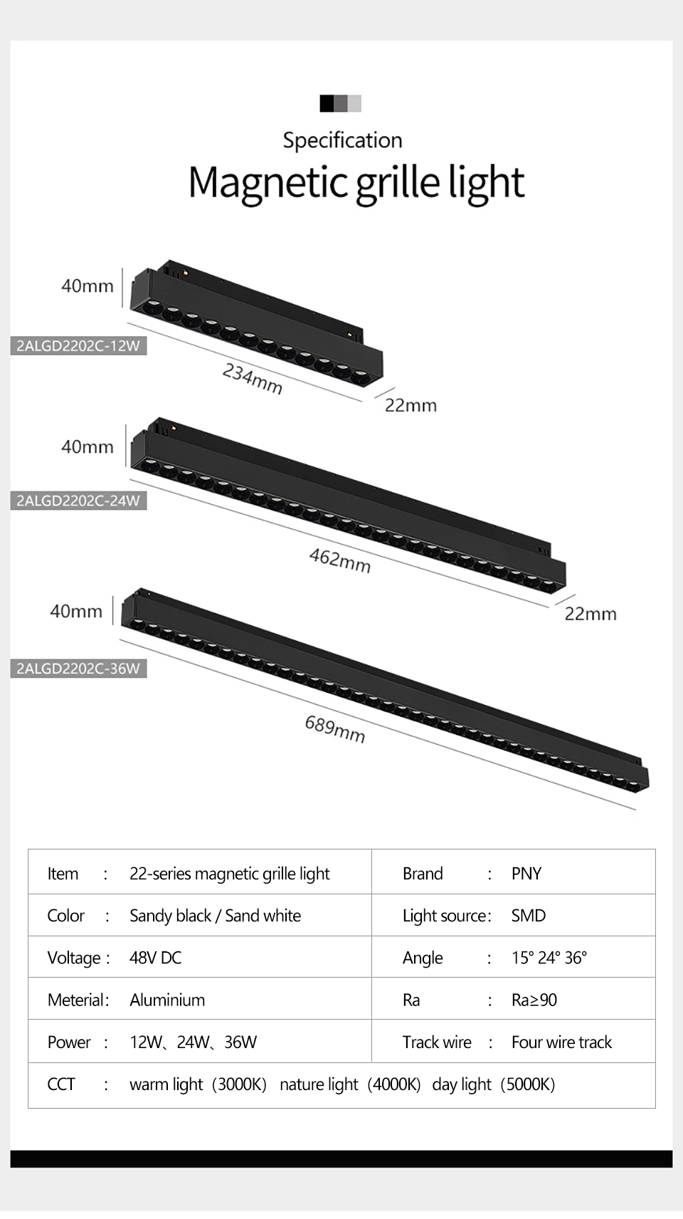 Best Sell 3CCT Smart Ultra Thin Plaster Rail System Track Lamp Adjustable Cob Moving Head Spot Smart Led Magnetic Track Light