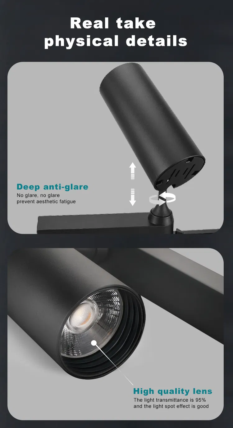Modern Premium Design High Brightness Adjustable LED Track Spotlight
