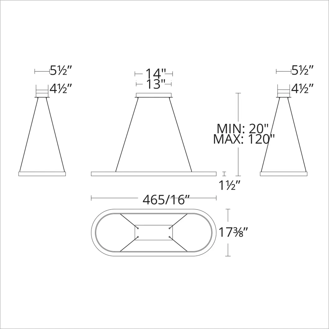 Minimalist Oval Ring Light 1