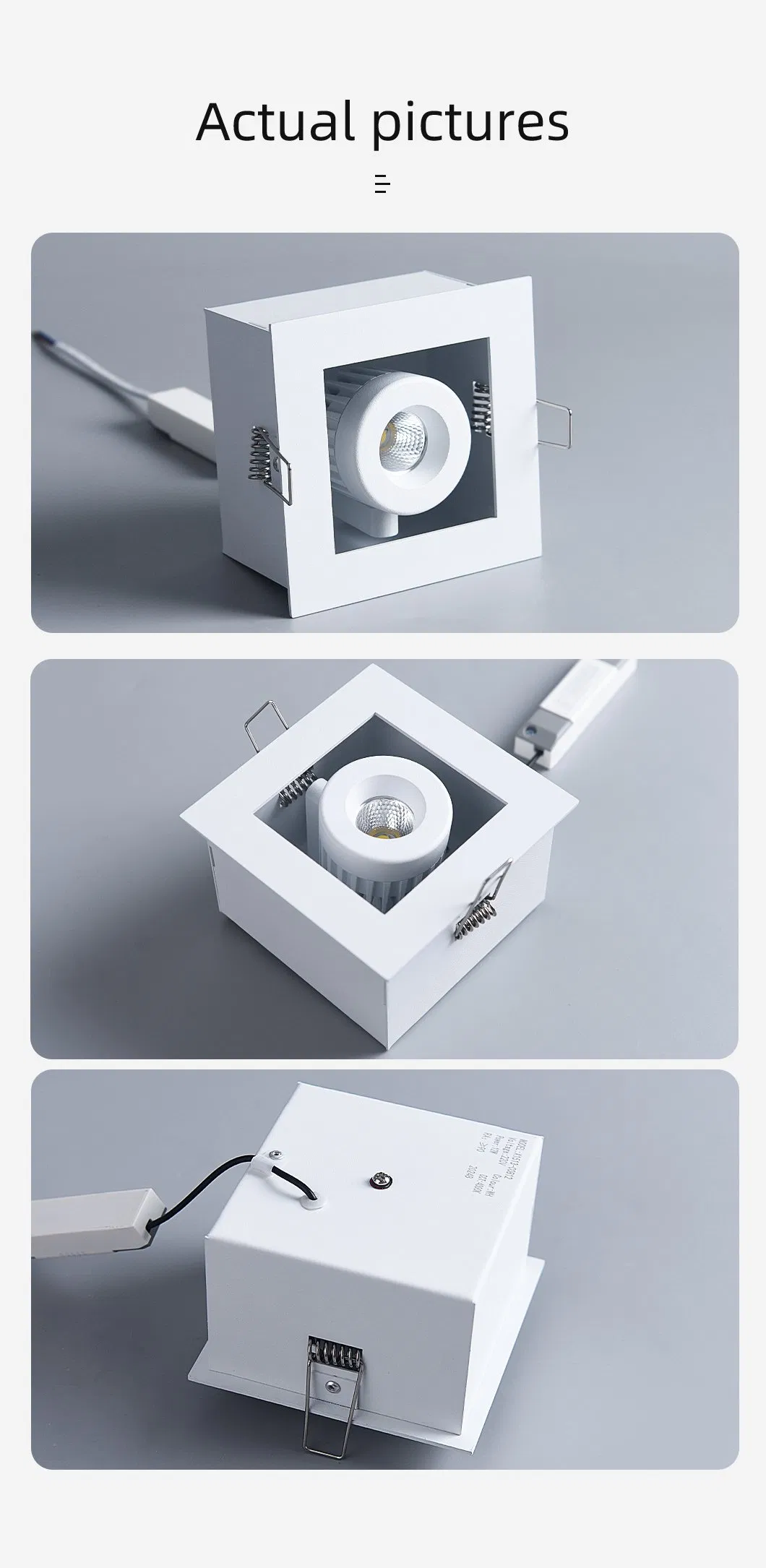 Adjustable Angle Pure Aluminum Spot Light with High CRI