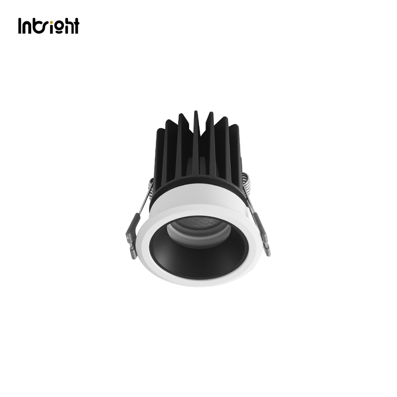 Architectural Luxury Hotel Suite IP65 Waterproof Deep Trim Anti-glare COB LED Downlight