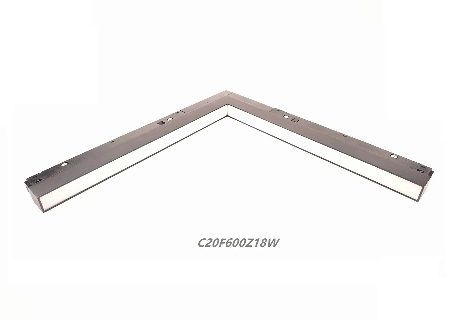 Magnetic 90° Corner L-Shaped Linear Floodlight 48V DC 18W Track Lights