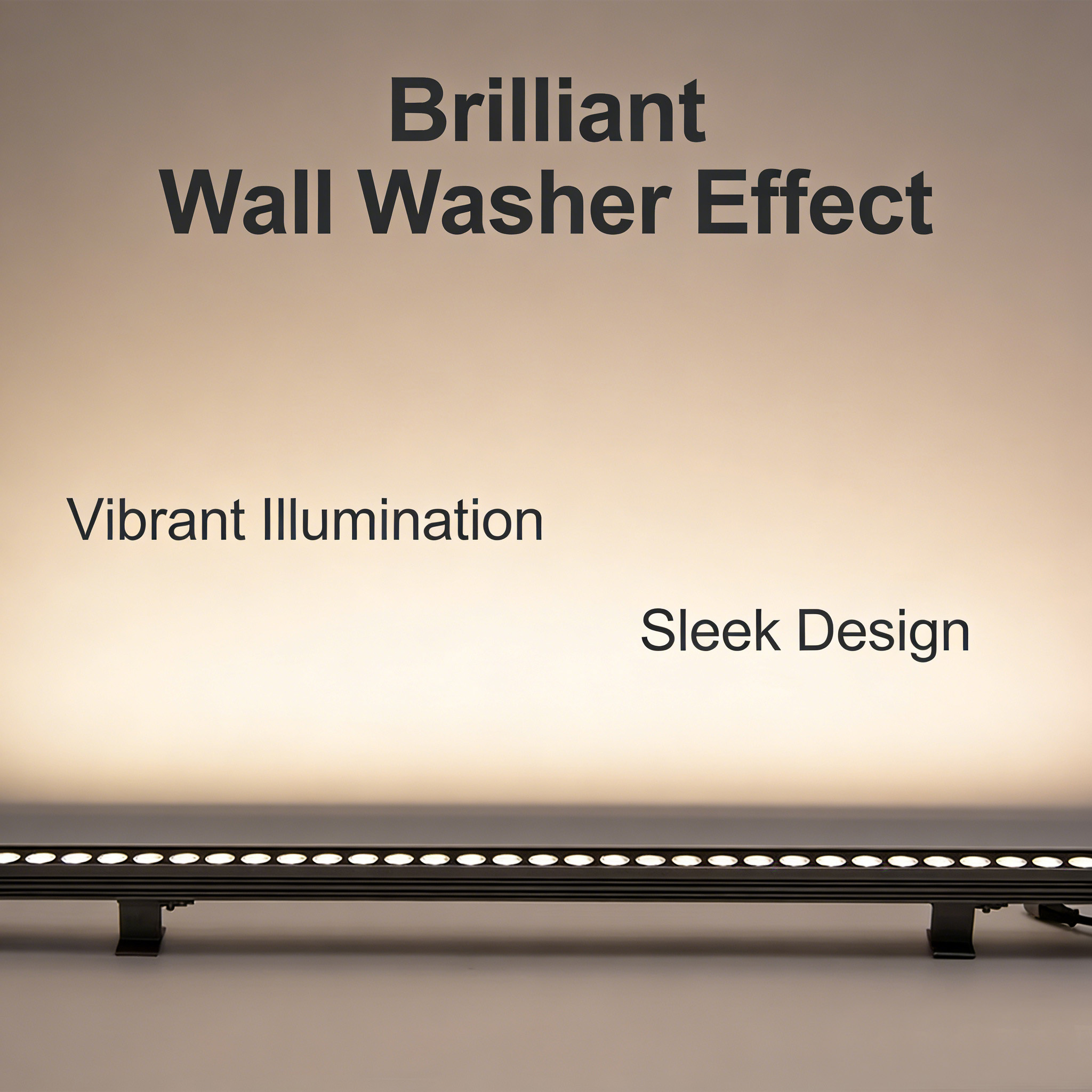 High Brightness IP65 Waterproof 36 48 72 W Landscape RGBW RGB LED Linear Wall Washer with Dimmable 3-Year Warranty