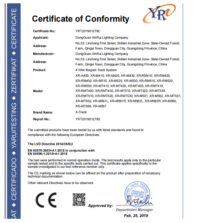 Certification 1