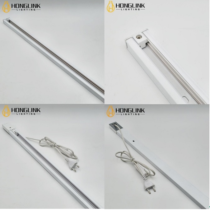 High Quality Indoor Track Lighting Modern Adjustable LED Spot Track Lights Ceil Surface Recessed Mounted Rail Aluminum