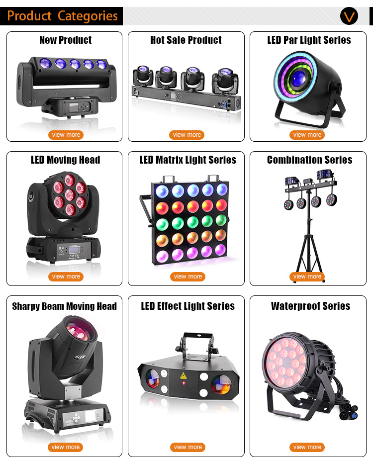 Main Products Range