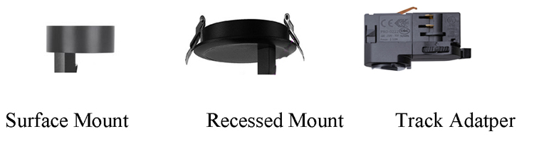 Modern 30W COB LED Track Spotlight 4000K Anti-Glare Zoomable Art Gallery Surface Mounted 3-Phase 4-Wire Track Lights 220V PC