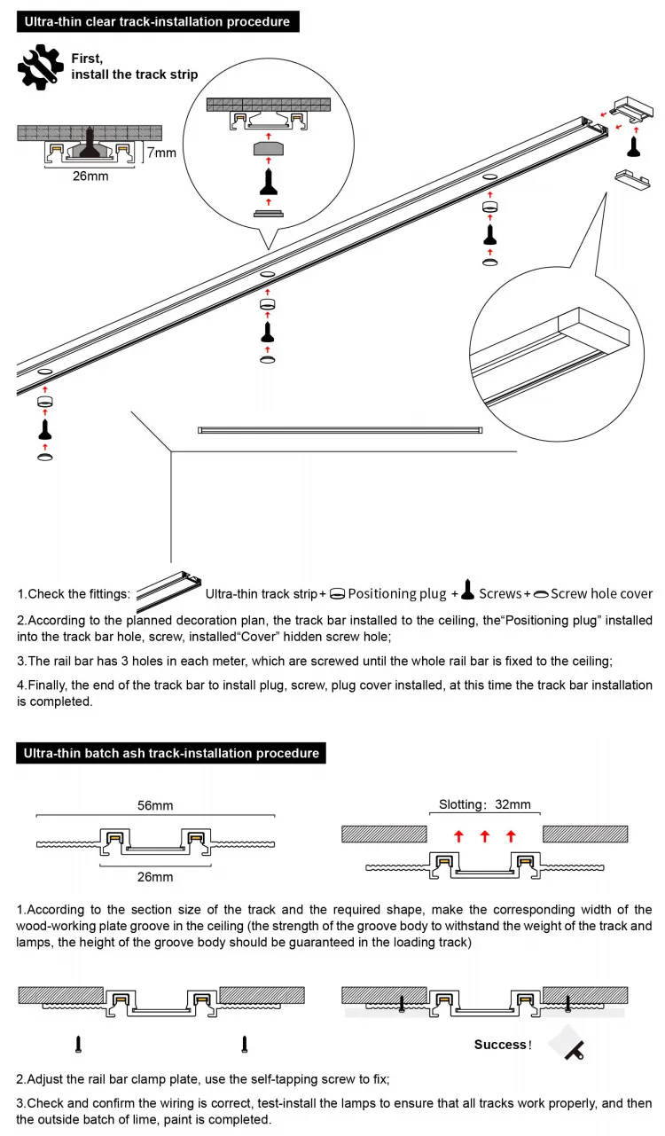 Adjustable Magnetic Track Spotlight with Custom Design Choices