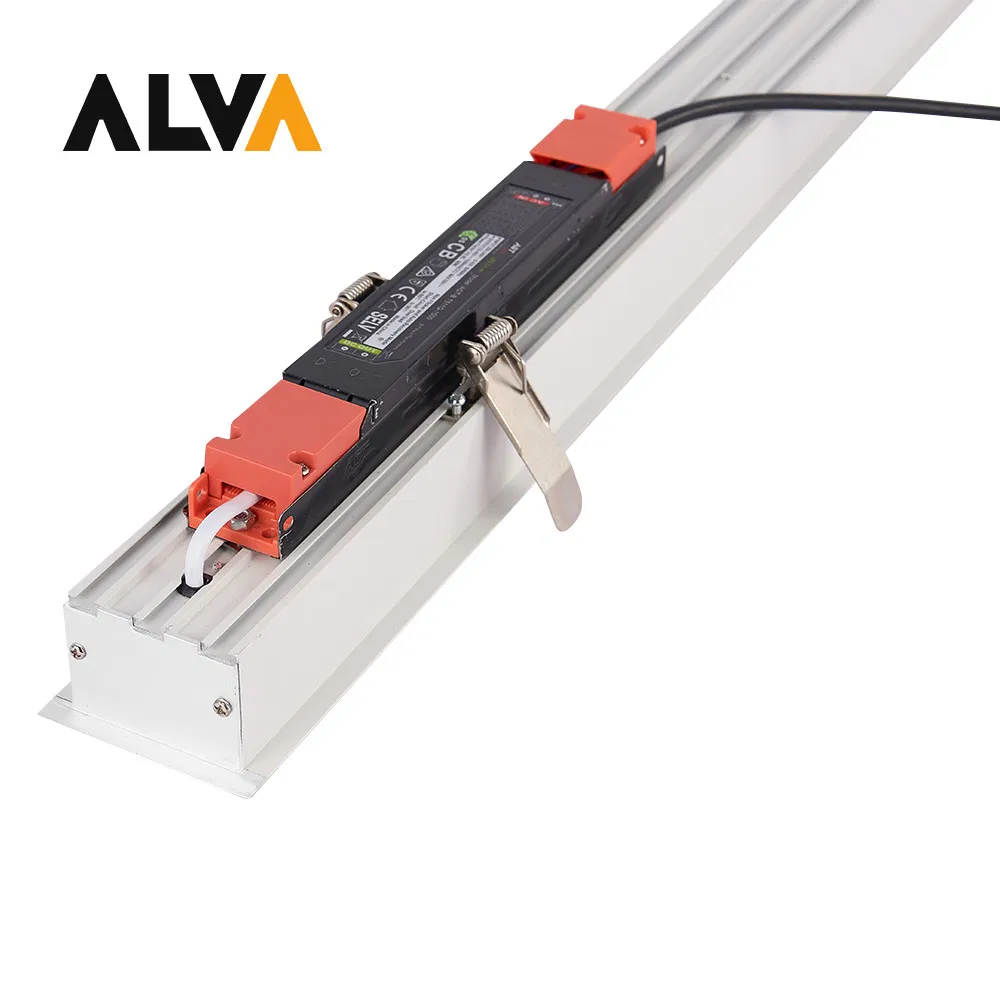 LED Linear Light Commercial Modern CE RoHS 20W Recessed Light for Home Office Shop