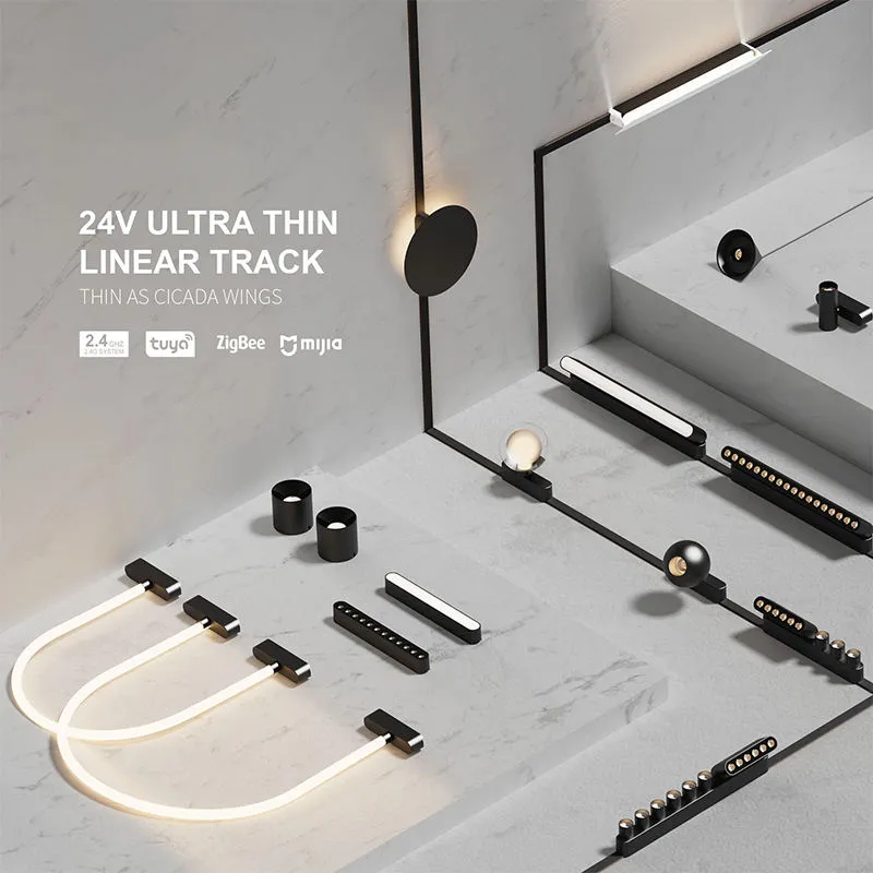 Magnetic Track Light Detail